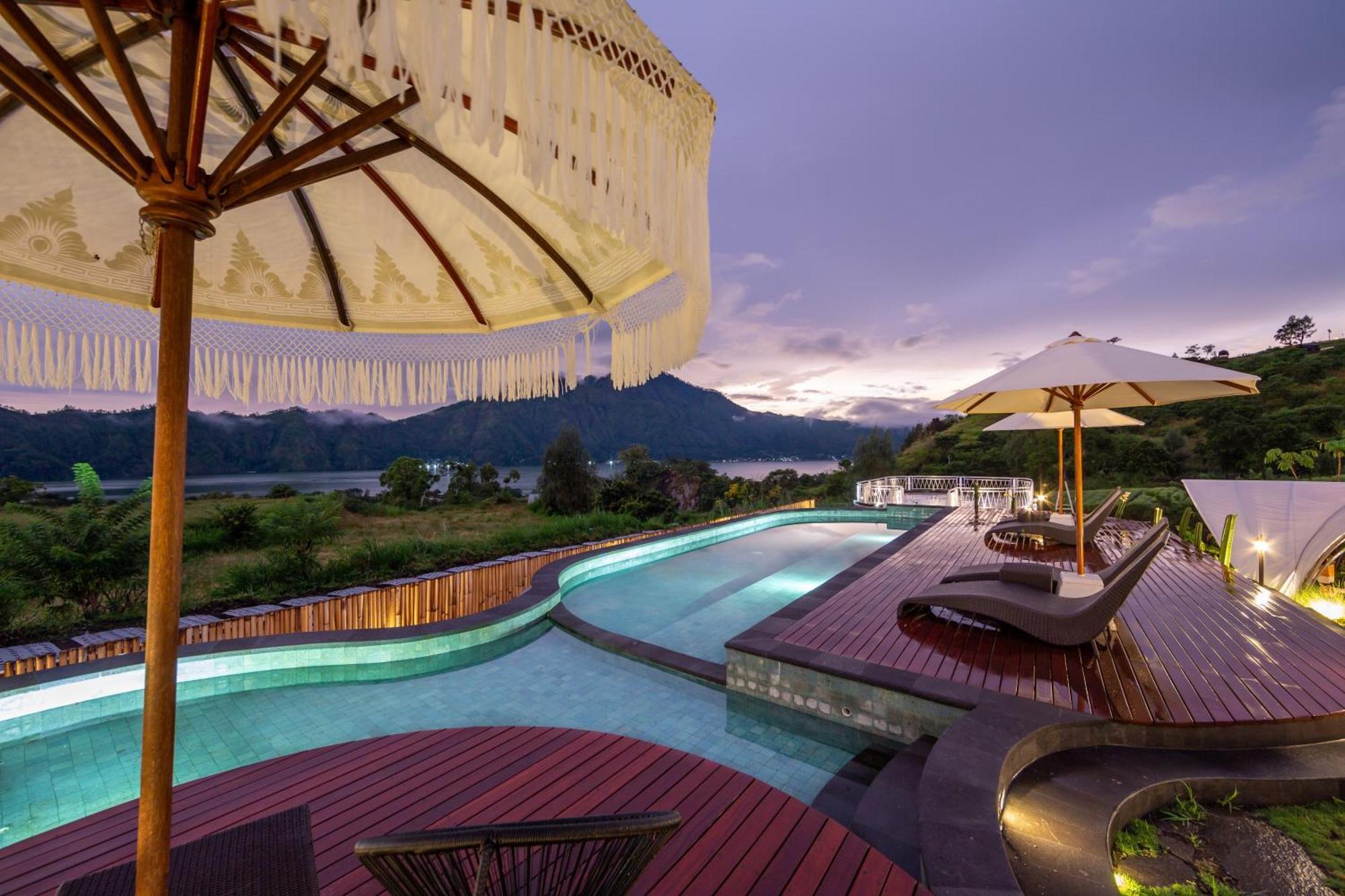 The Dewi Kintamani Luxury Glamping And Natural Hotspring Exterior foto