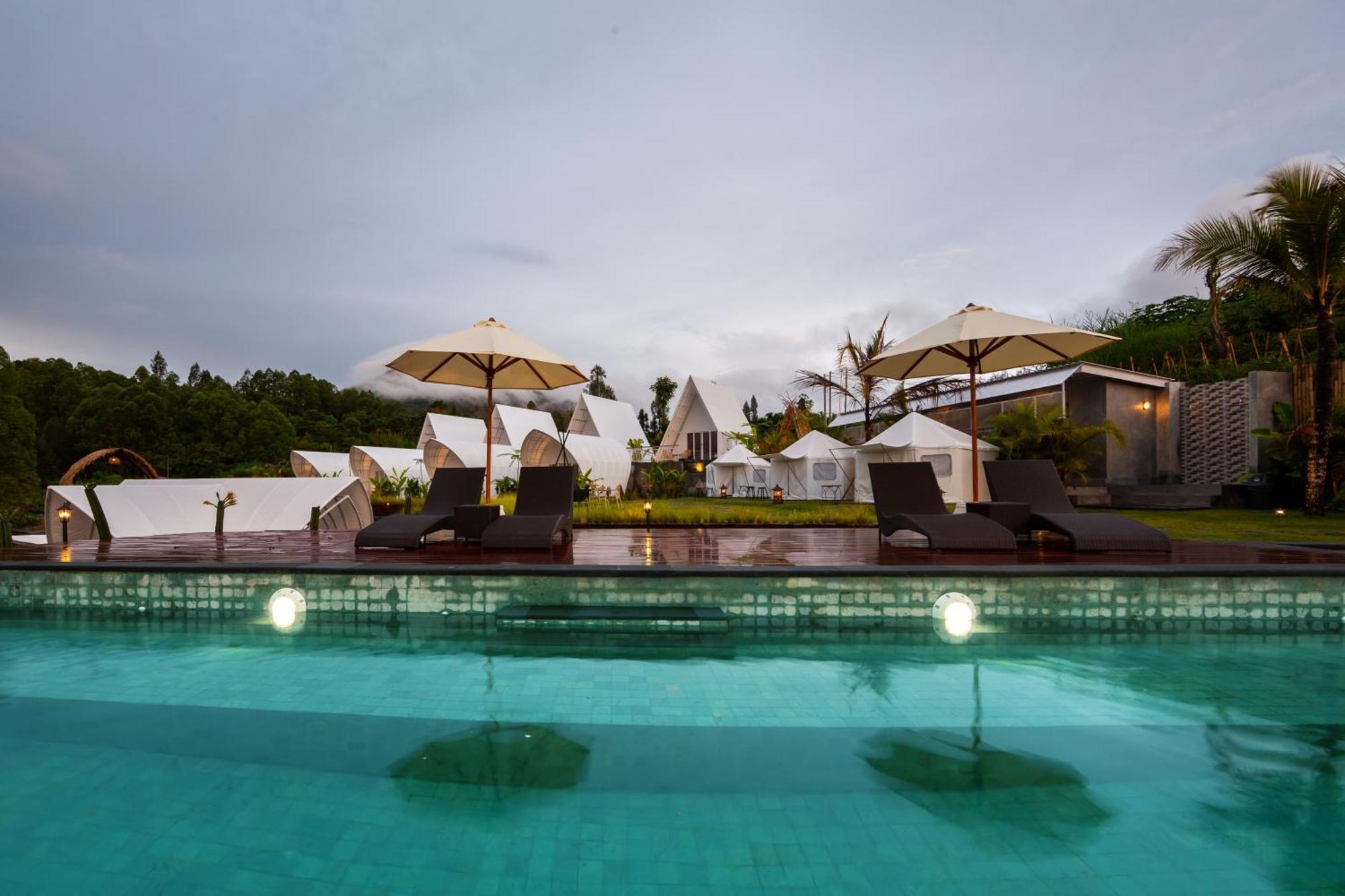 The Dewi Kintamani Luxury Glamping And Natural Hotspring Exterior foto