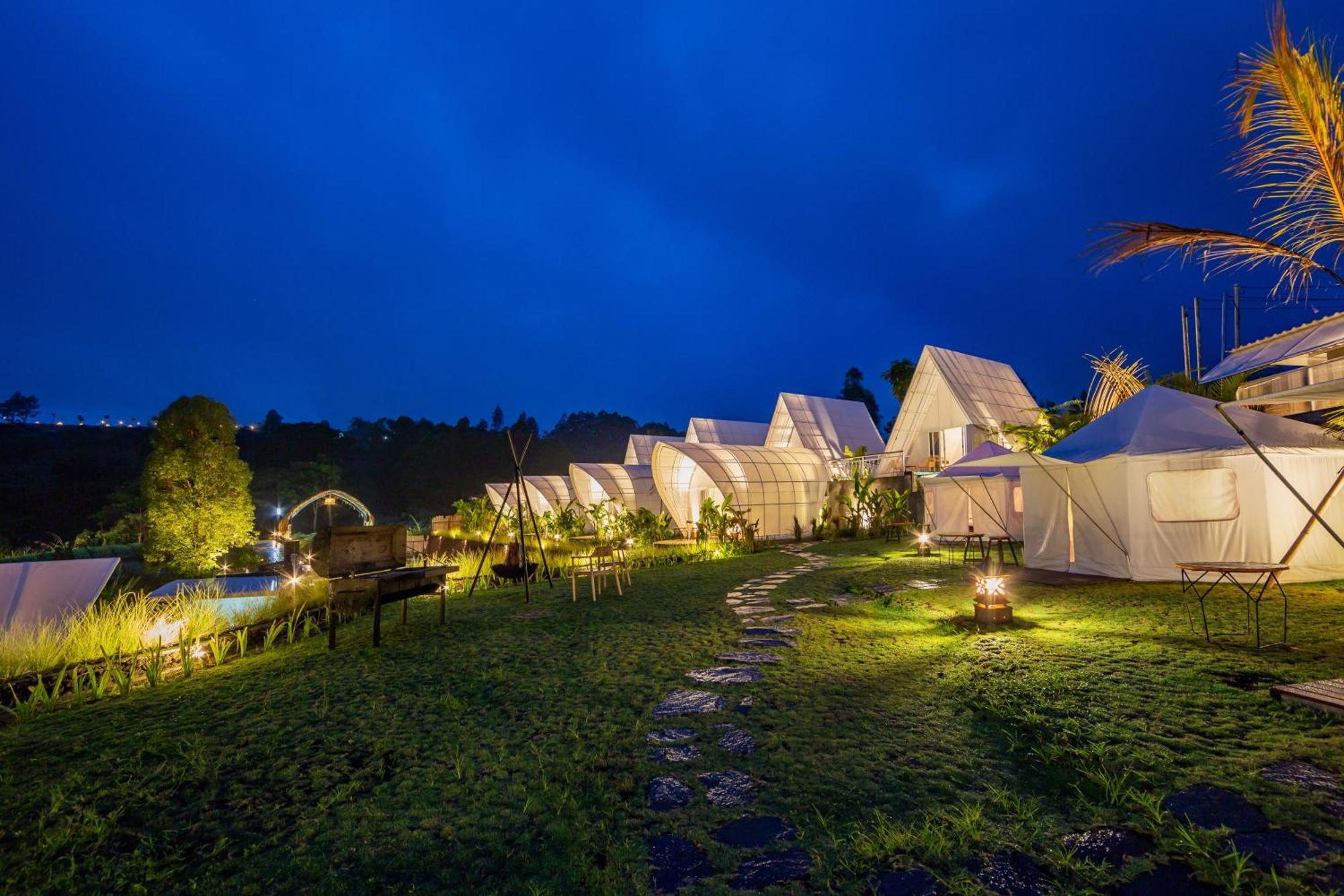 The Dewi Kintamani Luxury Glamping And Natural Hotspring Exterior foto