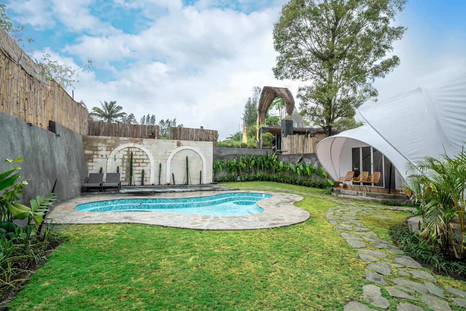 The Dewi Kintamani Luxury Glamping And Natural Hotspring Exterior foto